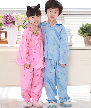[원더풀라이프][국내제조]피크닉[kid]아동잠옷상하세트 순면100%